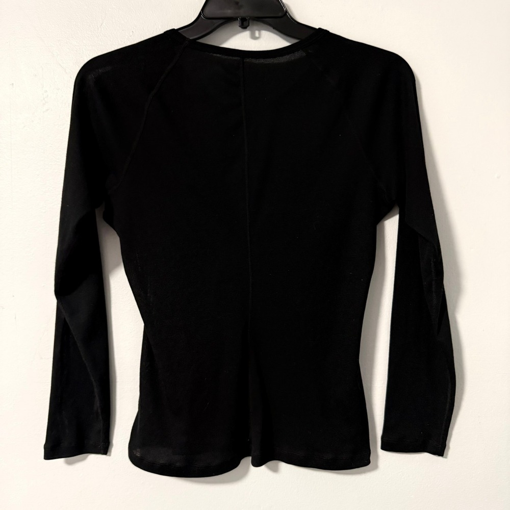 Patagonia Capilene Black V-Neck Long Sleeve Base Layer Top 44830F6 Womens Small - Picture 4 of 14
